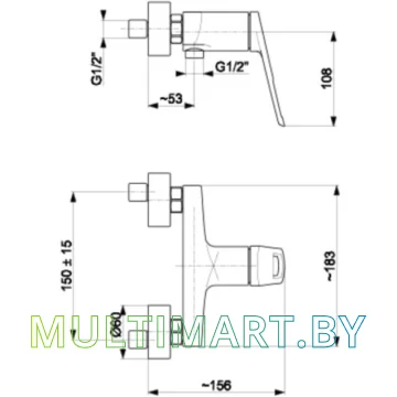 Смеситель Armatura Amazonit 4626-010-00 картинка 4